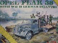 OPEL FLAK 38 GERMAN INFANTERY  1/72