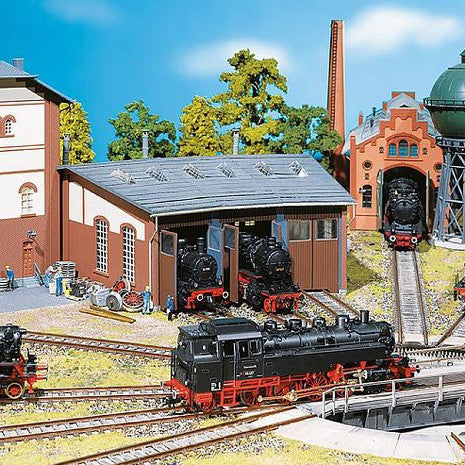 Rotonde à Locomotives HO - Faller