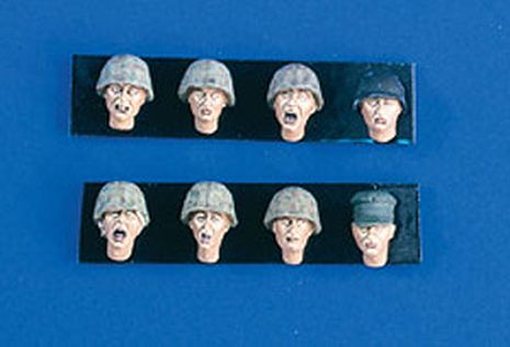 TETES MARINES KOREE WW2  1/35