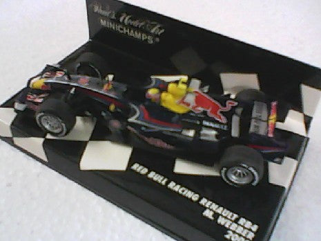 RED BULL RENAULT RB4 WEBB 1/43