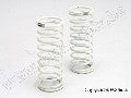 Spring, shock (white) (GTR) (rear) (1.2 rate silver) (1 pair)