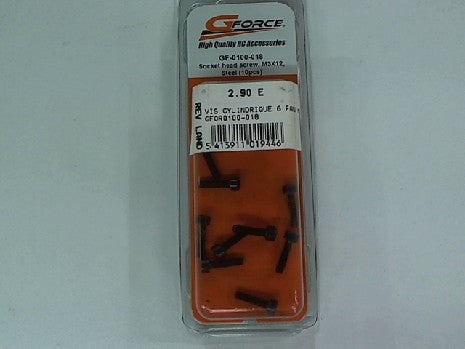 Vis cylindrique 6 pans M3*12 en acier S10 - Pièce de rechange pour modélisme