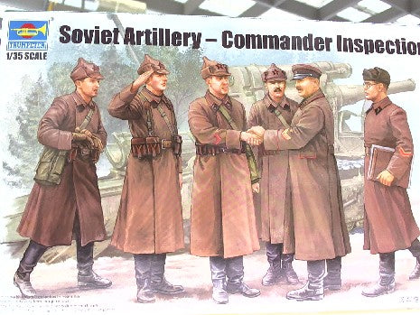 SOVIET ARTILLERY-COMMANDER INSPECTION 1/35
