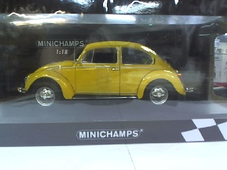 VOLKSWAGEN 1200 JAUNE 1983 - Miniature 1/18 de Collection
