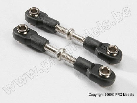 Linkage, steering (Revo) (3x30mm turnbuckle) (2)/ rod ends (4)/