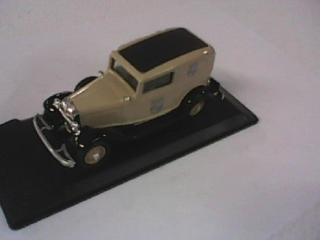 FORD V78 1932 DELIVERY SEDAN PHILIPS 1/43 BEIGE/NOIR
