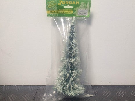 Sapin Enneigé 30cm JORDAN 86A - Décor Idéal pour Trains Miniatures
