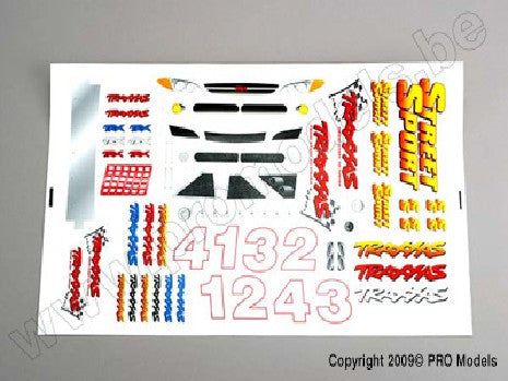 Decal sheet, Street Sport