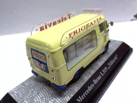 L319 Publicitaire Frigeavia/Teleavia 1/87 - Miniature de Collection Ricko