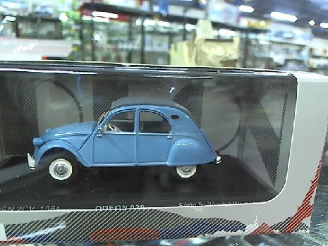CITROEN 2CV 1964 BLEUE 1/43