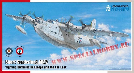 SHORT SUNDERLAND MK.V - RAF ET AERONAVALE FRANCAISE 1/72