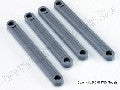 Camber link set for Bandit (grey) (plastic/ non-adjustable)