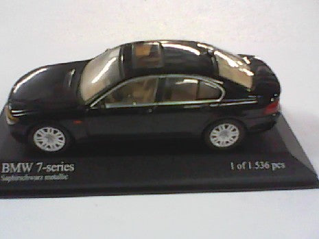 BMW SERIE 7 2001 NOIR METALLISE
