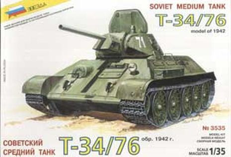 TANK SOVIETIQUE T34/7G 1/35
