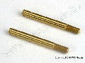 Shock shafts, hardened steel, titanium nitride coated (29mm) (fr
