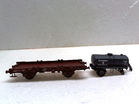 WAGON UFR MONO PORTEUR REMORQUE CITERNE HO