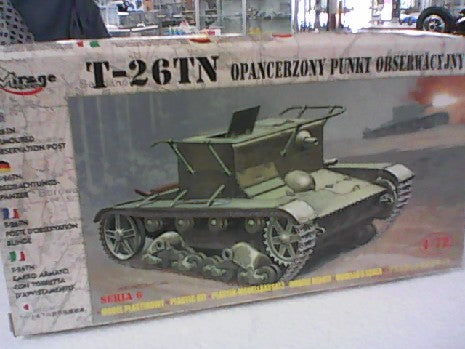 T-26TN ARMOURED OBSERVATION 1/72