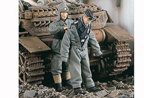 TANKISTES ALLEMANDS      1/35