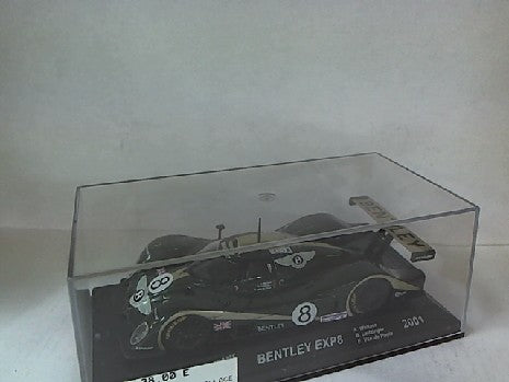 BENTLEY EXP8 A.WALLACE 2001 - Maquette de Voiture de Course 1/43