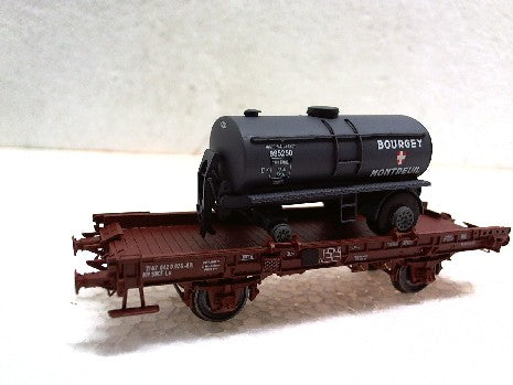 WAGON UFR MONO PORTEUR REMORQUE CITERNE HO