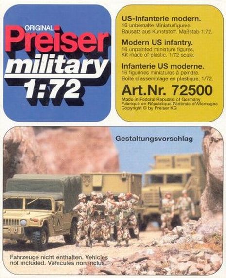 PERSONNAGES A PEINDRE 1/72