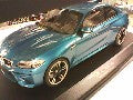 BMW M2 COUP╔ 2016 BLEU METAL 1/18