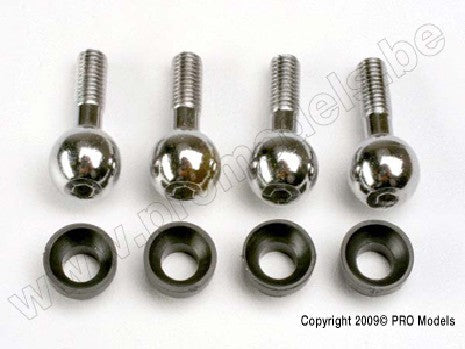 Pivot balls (4)/ pivot ball cap bushings (4)