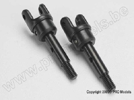 Stub axles, (rear) (2)