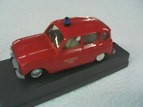 RENAULT 4L POMPIER 1978 1/43