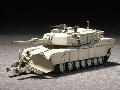 CHAR LOURD US M1A1 ABRAMS avec lames anti mines -1991
