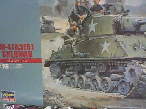 M-4 A3E8 SHERMAN  1/72