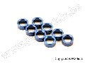 Spacer, pushrod (aluminum, blue) (use with 5318 or 5318X pushrod