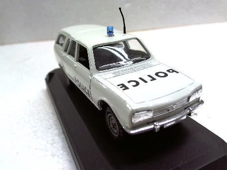 Véhicule de Police 504 BREAK - Modèle Miniature à Échelle 1/43