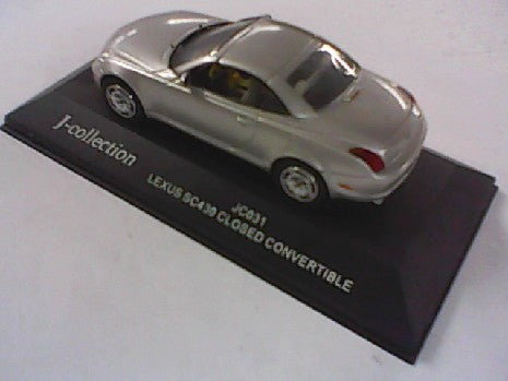 LEXUS SC430 CONVERTIBLE FERME 1/43 GRISE