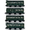 Coffret Voitures Compartiments SNCF Ep III HO MÄRKLIN 42042 - Trains