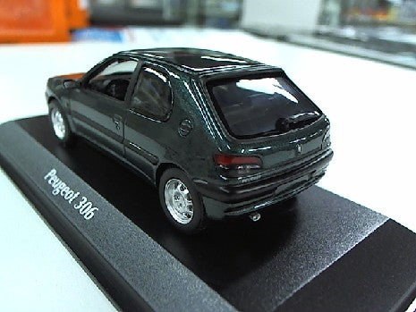 PEUGEOT 306 VERT METAL 1/43