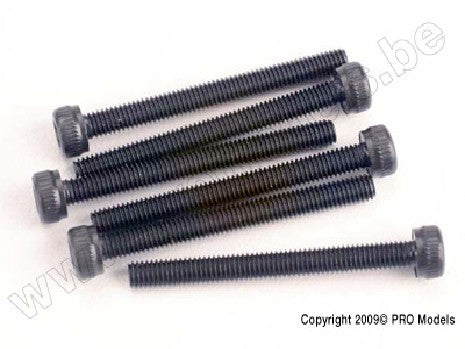 Screws, 3x30mm cap-head machine (hex drive) (6)