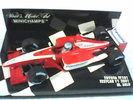 TOYOTA TF101 TEST CAR F1 2001 M. SALO 1/43