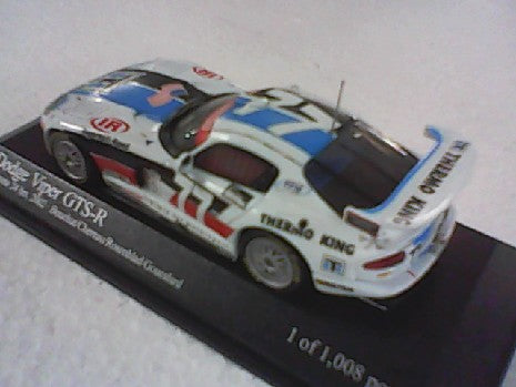 MINICHAMPS DODGE VIPER GTS-R 2002 1/43 - Modèle de Collection