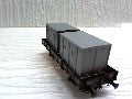 WAGON PLAT ACEM 29 EPOQUE 3 + 2 CADRE GRIS HO