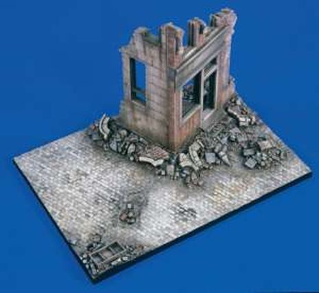 BASE DIORAMA COIN DE RUE 1/35