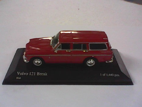 VOLVO 121 BREAK 1966 ROUGE 1/43