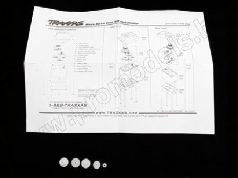 Gear set (for 2065 waterproof sub-micro servo)