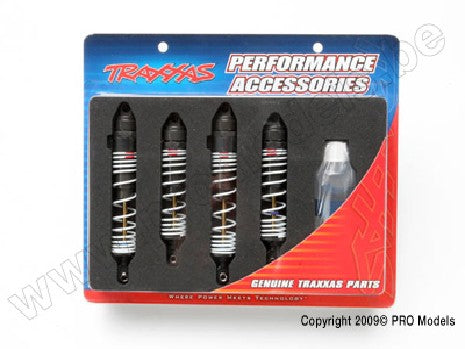 Big Bore shocks, Slash (hard-anodized & Teflon-coated T6 aluminu