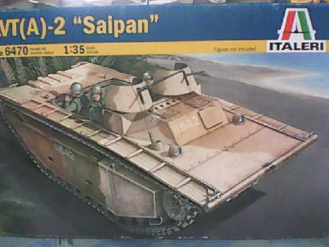 Maquette de Véhicule Militaire LVT6(A)2 SAIPAN 1/72 - ITALERI