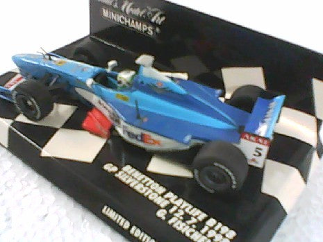 Miniature Formule 1 Benetton Playlife B198 G.Fisichella - Silverstone 1998