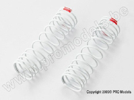 Springs, front (white) (progressive rate) (2) (fits Slash alumin