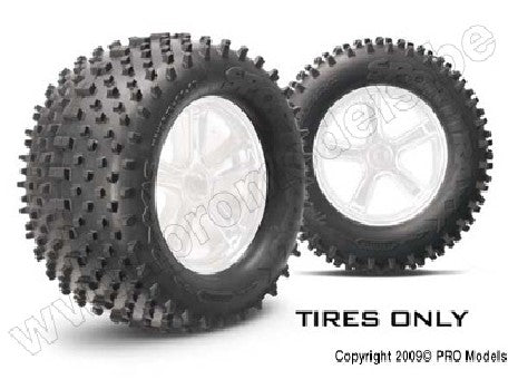 SportTraxx tires, medium compound (1 pair) (tires only)