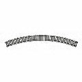 RAIL COURBE DOUBLE R2 438MM 45░ HO