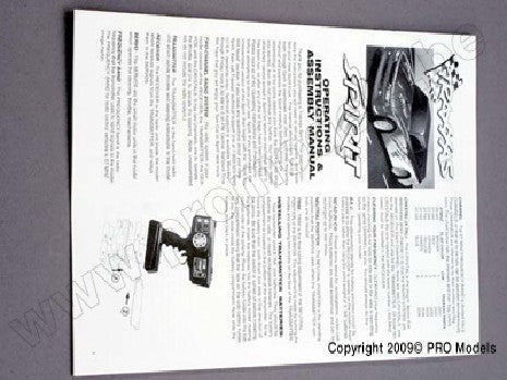 Operating manual, Spirit